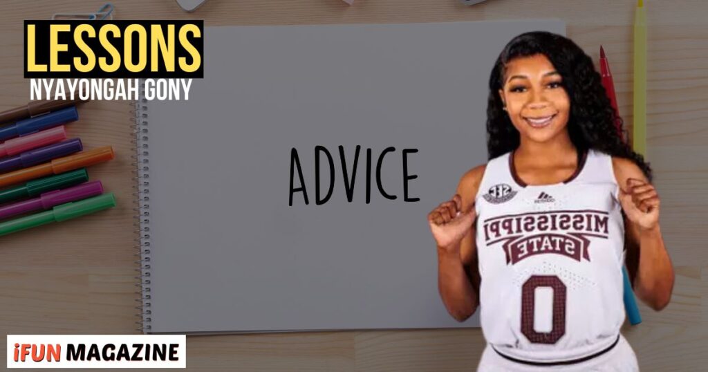 Lessons and Advice from Nyayongah Gony