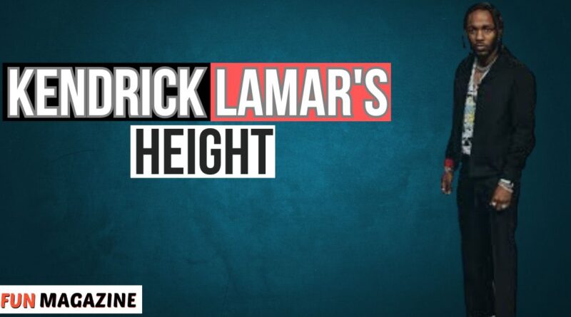 Kendrick Lamar's Height