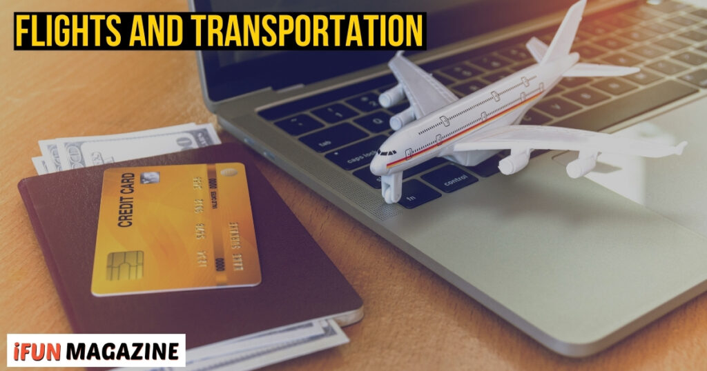 Book Your Flights and Transportation